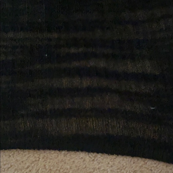 Helmut Lang mesh-y v neck sweater - Picture 2 of 6